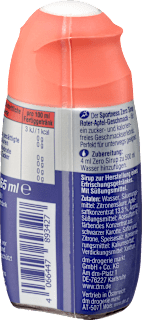 Zero Sirup Roter Apfel Geschmack  Sportness