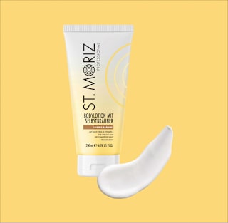 Bodylotion mit Selbstbräuner, leichte Bräune St. Moriz