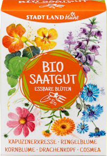 Saaten, Essbare Blüten Stadt Land blüht