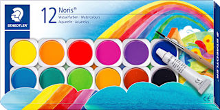Malkasten Wasserfarben 12 Farben STAEDTLER