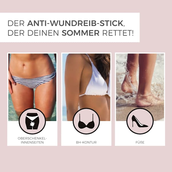 Anti-Wundreib Stick mit Mandel- & Kokosöl SUMMERSAVER