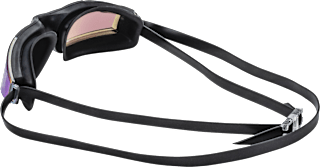 Schwimmbrille Kids, schwarzer Rahmen, bunt verspiegelt SUNDANCE