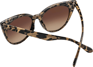 Sonnenbrille braun Katzenlook SUNDANCE