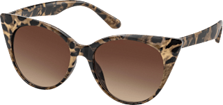 Sonnenbrille braun Katzenlook SUNDANCE