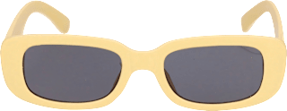 Sonnenbrille Erwachsene beigefarbenes Gestell, ovale Gläser SUNDANCE