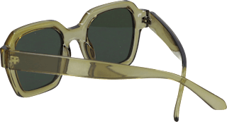 Sonnenbrille Erwachsene grün-braunes eckiges Gestell SUNDANCE