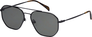 Sonnenbrille Erwachsene Pilotenbrille schwarzes Gestell SUNDANCE