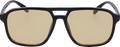 Sonnenbrille Erwachsene schwarzes Gestell, beigefarbene Gläser SUNDANCE