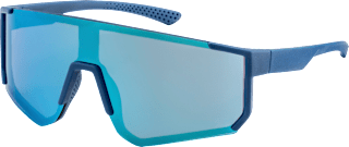 Sonnenbrille Erwachsene, sportlich mit blau getönten Gläsern SUNDANCE