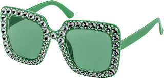 Sonnenbrille grün mit Nieten SUNDANCE