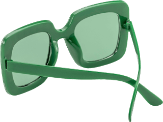 Sonnenbrille grün mit Nieten SUNDANCE