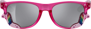 Sonnenbrille Kids, pink mit Einhorn & Sternen SUNDANCE