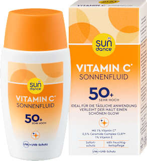 Sonnenfluid Gesicht mit Vitamin C, LSF 50+ SUNDANCE