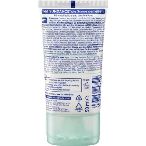 Sonnenfluid Gesicht sensitiv, LSF 30 SUNDANCE