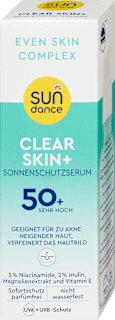 Sonnenschutzserum Gesicht clear skin+ LSF 50+ SUNDANCE