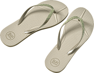 Zehentrenner Damen Animal Stripe (1 Paar) SUNDANCE