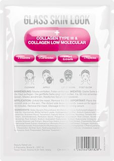 Tuchmaske Glass Skin Collagen Svenja Walberg