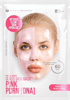 Tuchmaske Glass Skin Pink PDRN [DNA] Svenja Walberg