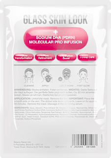 Tuchmaske Glass Skin Pink PDRN [DNA] Svenja Walberg