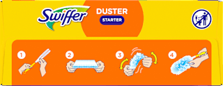 Staubmagnet Starterset (Griff + 3 Tücher)  Swiffer