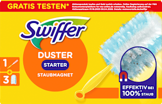 Staubmagnet Starterset (Griff + 3 Tücher)  Swiffer