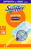 Staubmagnet Starterset (Griff + 3 Tücher)  Swiffer