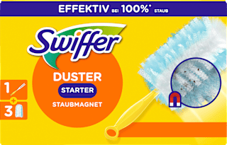 Staubmagnet Starterset (Griff + 3 Tücher)  Swiffer