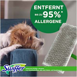 Trockene Bodentücher Nachfüllpack mit Duft Swiffer