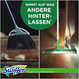 Trockene Bodentücher Nachfüllpack ohne Duft Swiffer