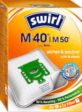 Staubsaugerbeutel M40/M50 EcoPor  Swirl