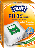 Staubsaugerbeutel PH86 EcoPor  Swirl
