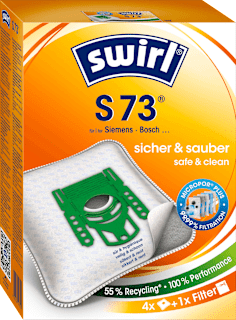 Staubsaugerbeutel S73 EcoPor  Swirl
