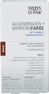 Augenbrauen- und Wimpernfarbe Braun Swiss-o-Par