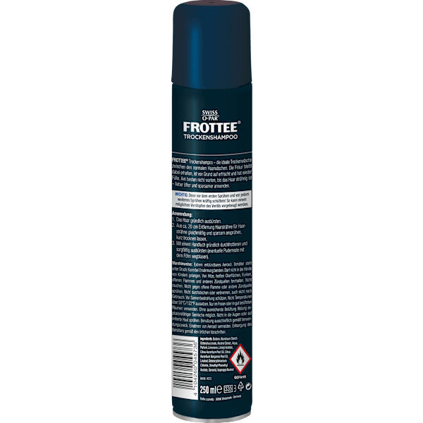 Trockenshampoo Frottee Swiss-o-Par