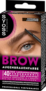Augenbrauenfarbe Dunkelbraun  4-1 syoss