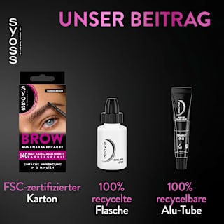 Augenbrauenfarbe Dunkelbraun  4-1 syoss
