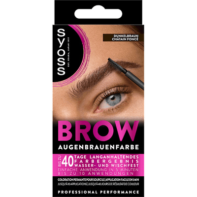 syoss Eyebrow color dark brown 4-1, 17 ml