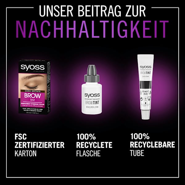 Augenbrauenfarbe Hellbraun 5-1 syoss