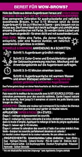Augenbrauenfarbe Hellbraun 5-1 syoss