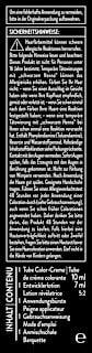 Augenbrauenfarbe Schwarz 1-1 syoss