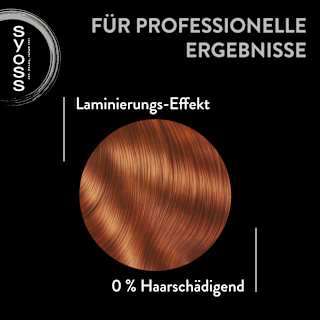 Farb-Glanzbehandlung Glossing Color Glaze Warmes Kupfer Syoss