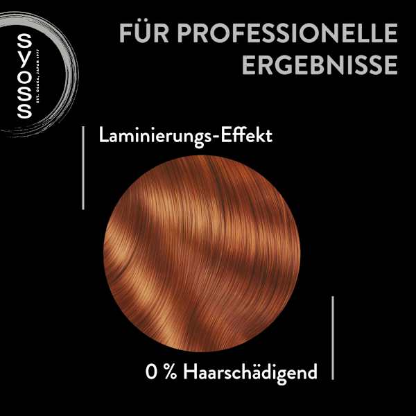Farb-Glanzbehandlung Glossing Color Glaze Warmes Kupfer Syoss