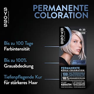 Haare Aufheller 10_55 Platinum Blond Syoss