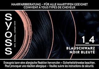 Haarfarbe 1_4 Blauschwarz Syoss