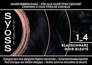 Haarfarbe 1_4 Blauschwarz Syoss