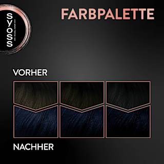 Haarfarbe 1_4 Blauschwarz Syoss