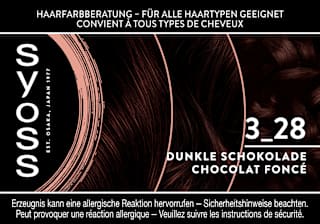 Haarfarbe 3_28 Dunkle Schokolade Syoss