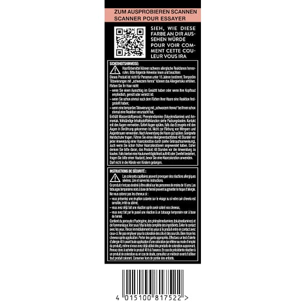 Haarfarbe 4_22 Leuchtendes Rot Syoss