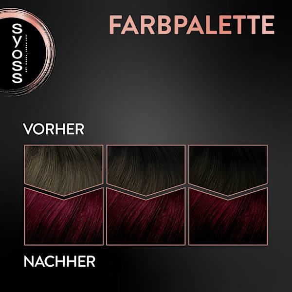 Haarfarbe 4_22 Leuchtendes Rot Syoss