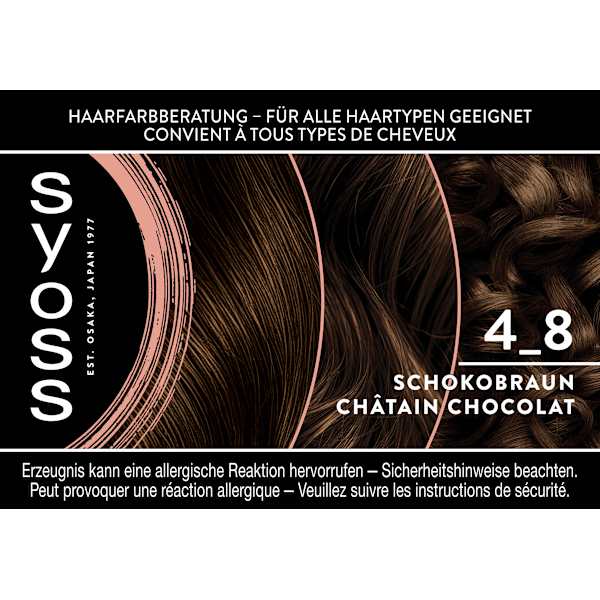 Haarfarbe 4_8 Schokobraun Syoss